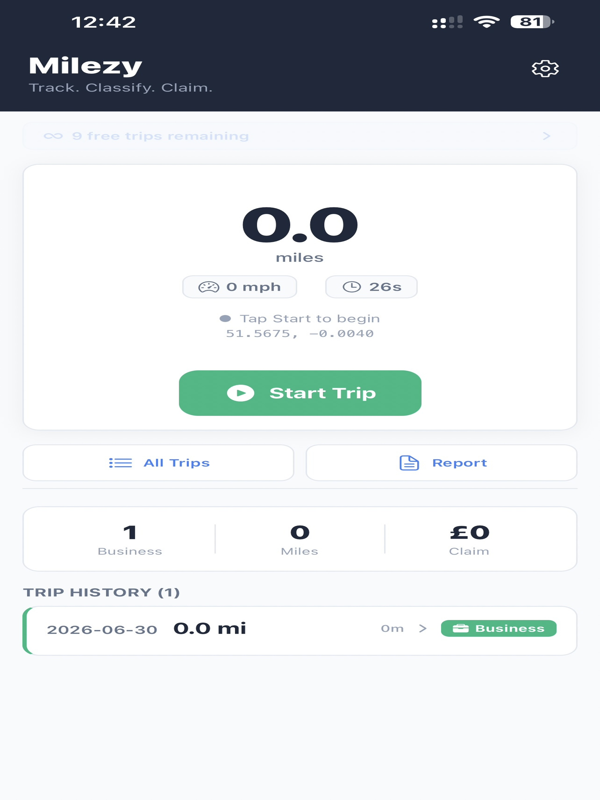 Milezy: Mile Tracker screenshot 11