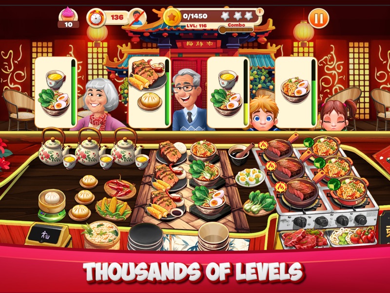 Jogos de culinária: maestria screenshot 11
