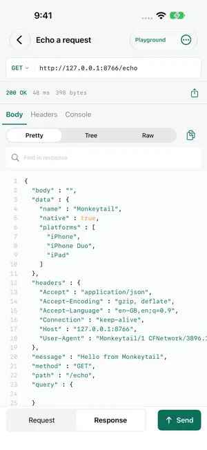 Monkeytail screenshot 1