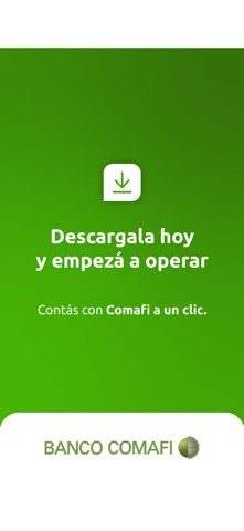 Comafi Empresas iPhone screenshot