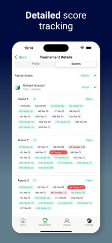 Hyzerbase Fantasy Disc Golf Screenshot 7 of 8