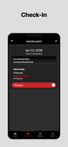 GetUltimateFit iPhone screenshot