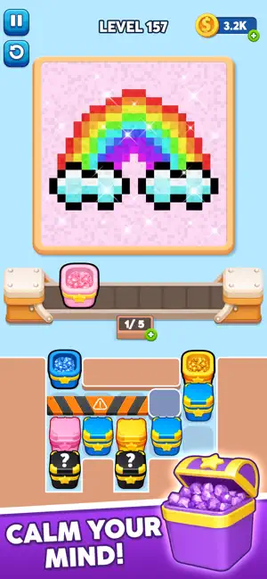 Sand Gems: Reveal Art Loop screenshot 4