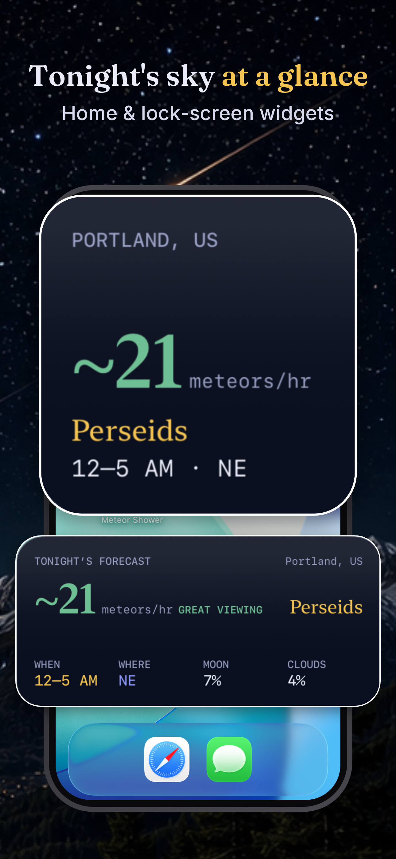 Meteor Shower: Alerts screenshot 7
