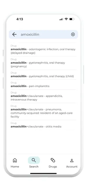 Therapeutic Guidelines screenshot 2