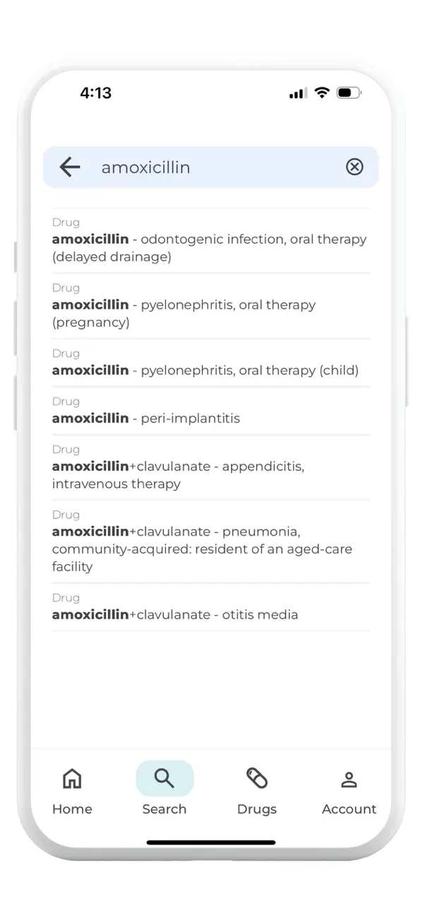 Screenshot #2 pour Therapeutic Guidelines