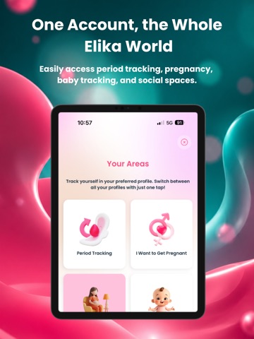 Elika Super: Period, Pregnancy iPad screenshot