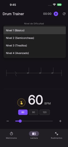Drum Trainer iPhone screenshot