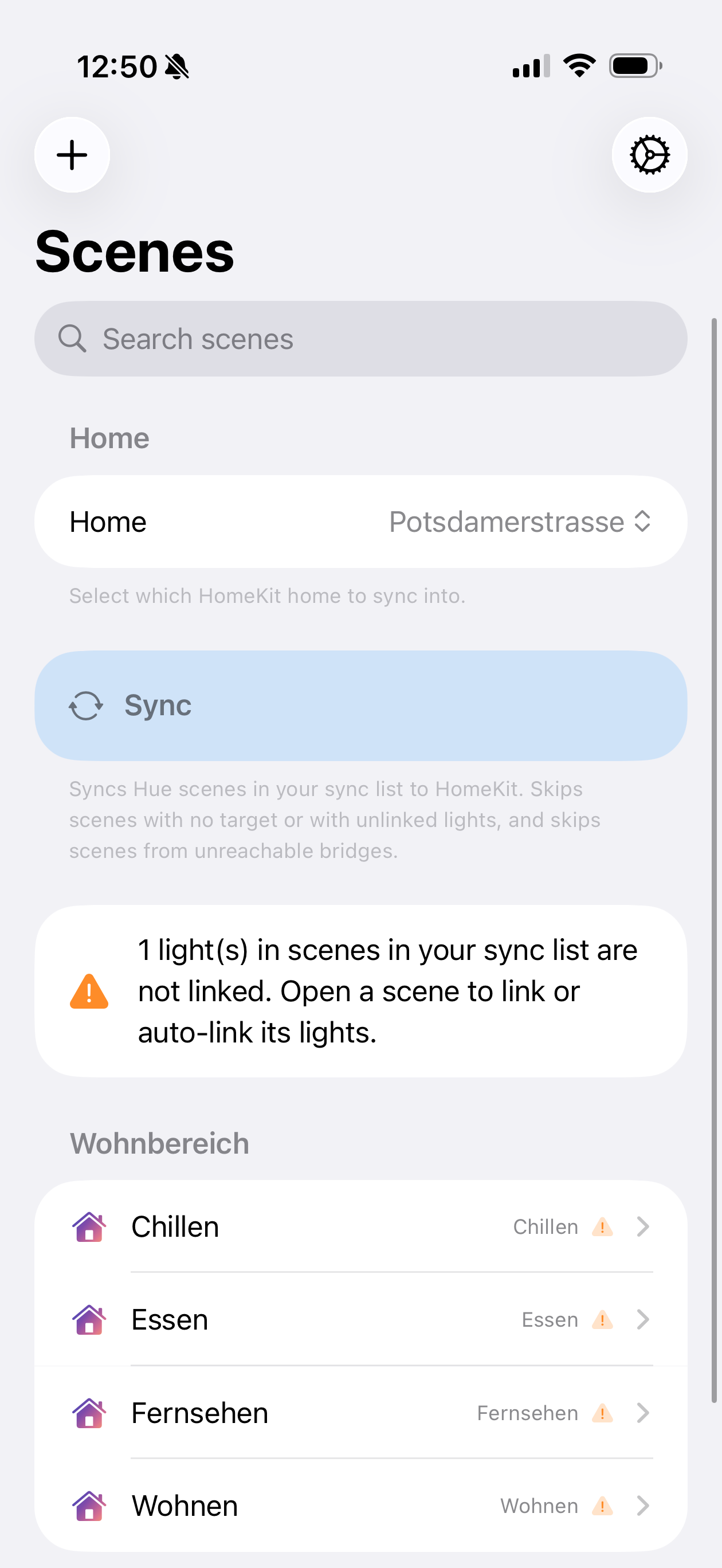 SceneSync for Hue screenshot 2
