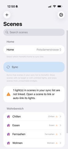 SceneSync for Hue screenshot