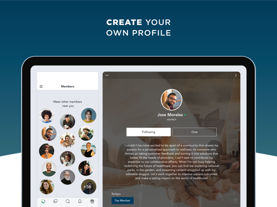 WorldLink Medical Forum iPad screenshot 1 - Medical app