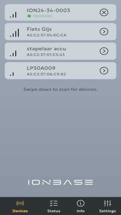 Ionbase Battery Monitor