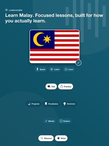 Speak Malay - EchoLingo iPad screenshot