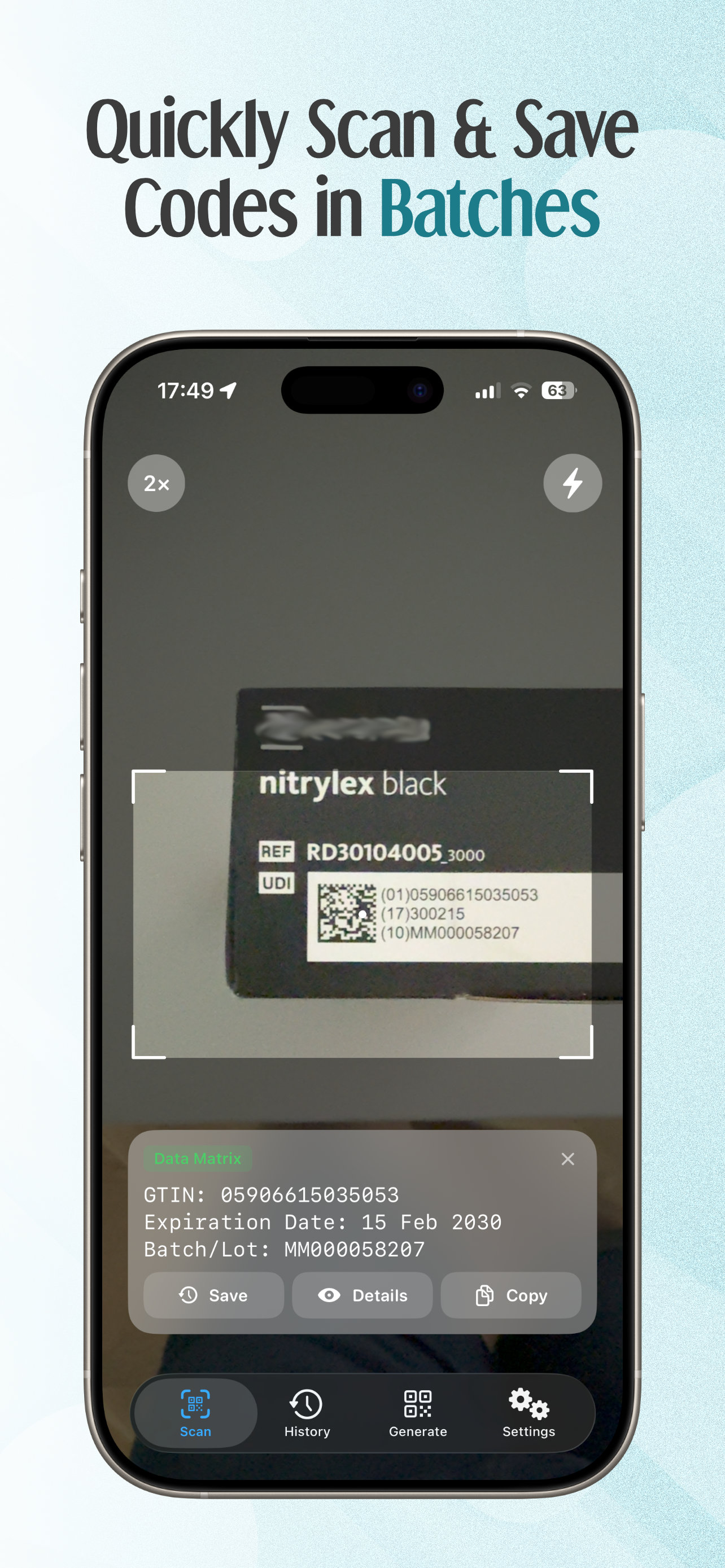 QRectly — Scan QR & Barcodes screenshot 3
