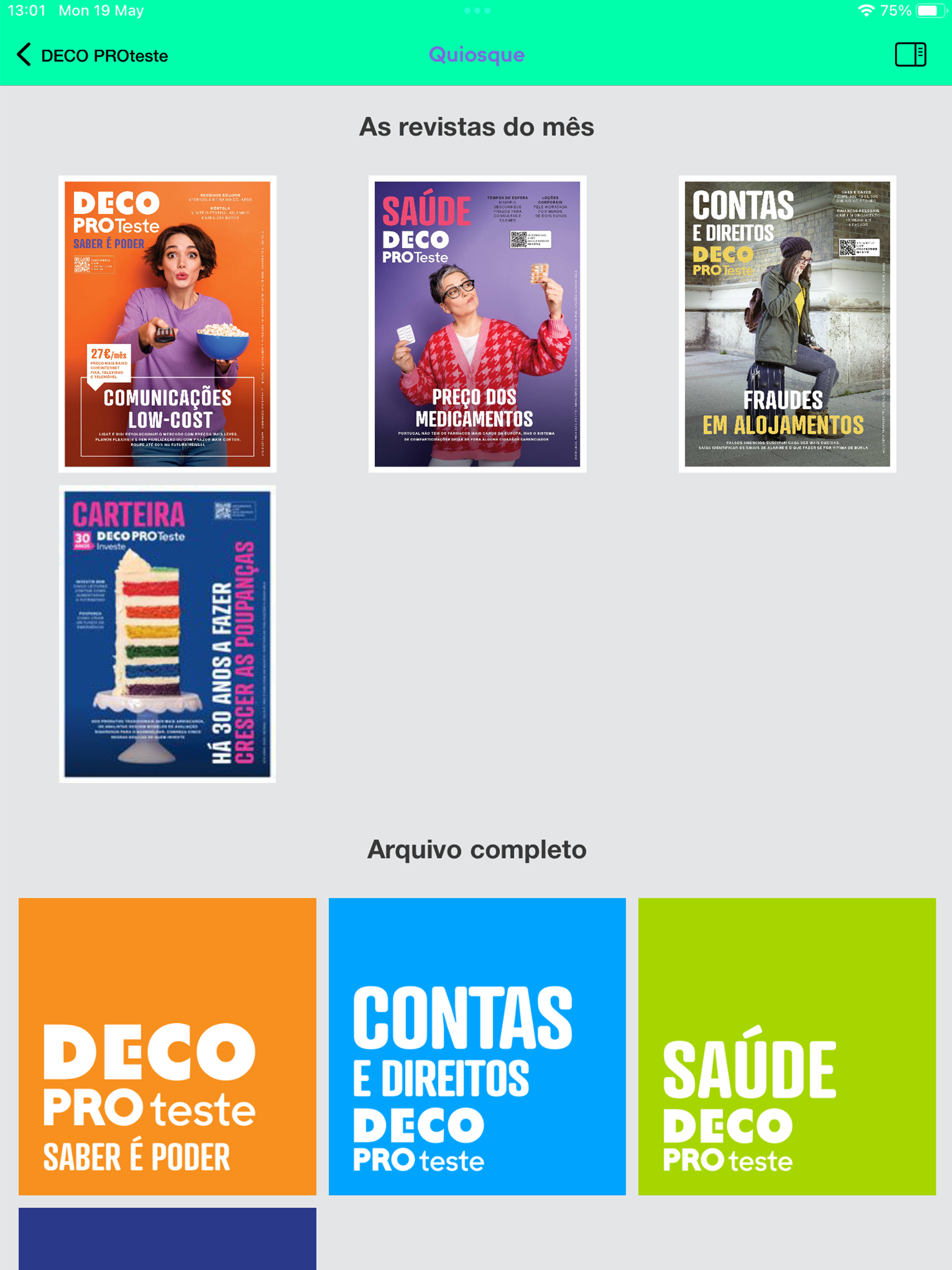 DECO PROteste Revistas