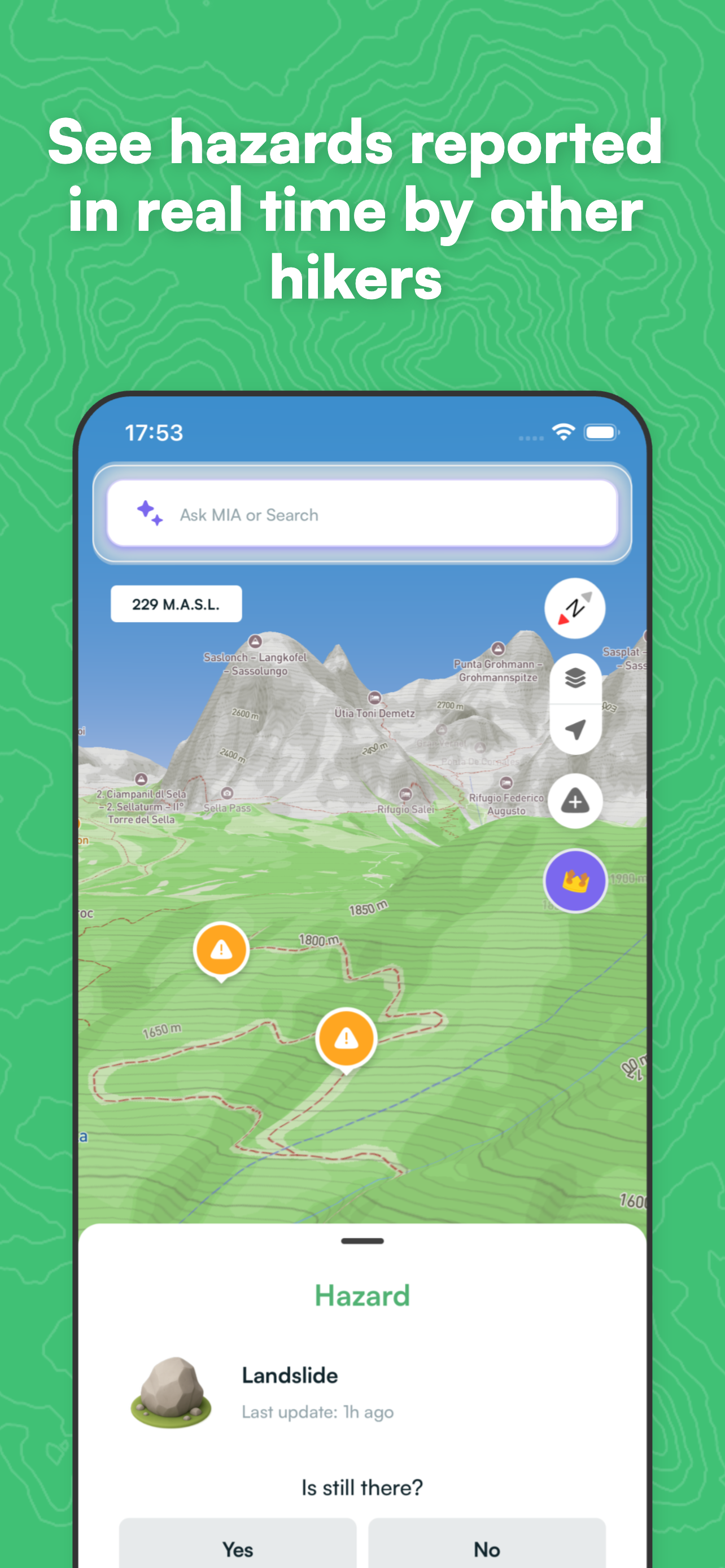 Mountain Maps: Hiking