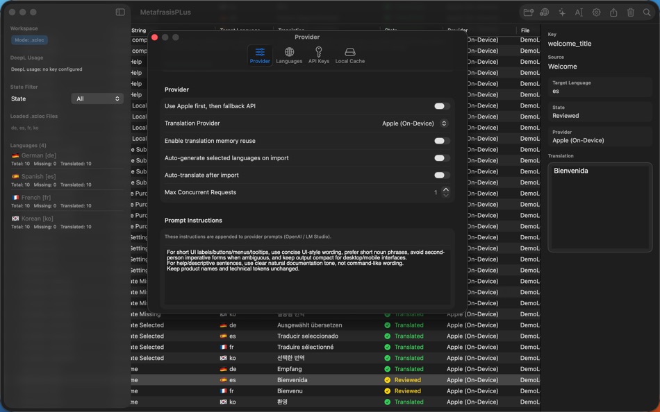 #6. MetafrasisPLus (macOS) Podle: Efthymios Tampouris
