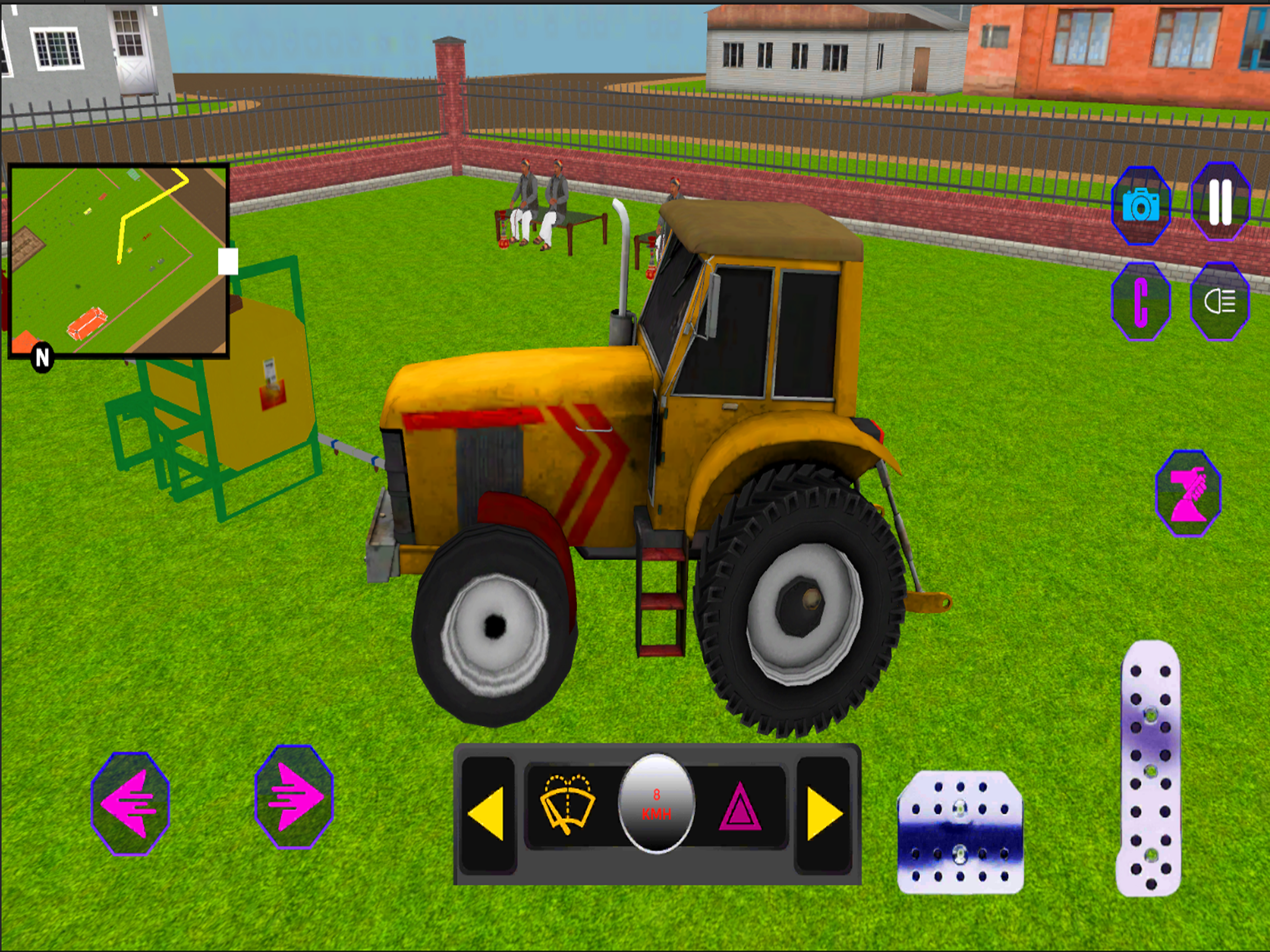 Modern Farming Tractor Game screenshot 3