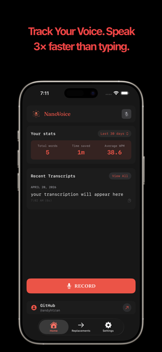 NanoVoice Screenshot 1 of 5