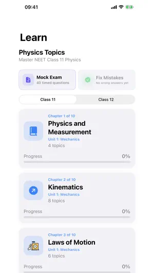 Ace NEET Biology Physics screenshot 2