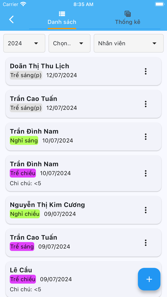 #5. APP QLCV + (iOS) 由: Anh Huynh