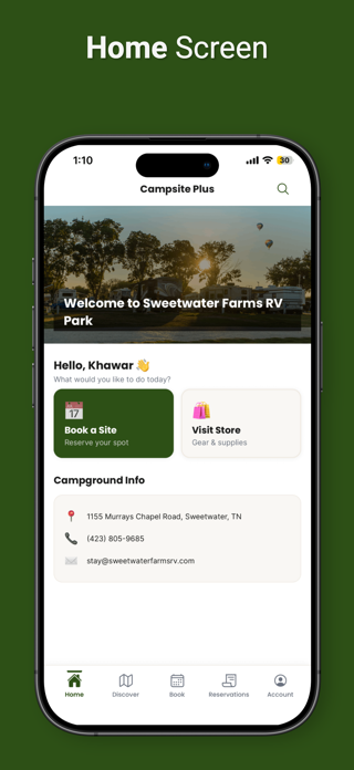 CampsitesPlus Screenshot 1 of 5