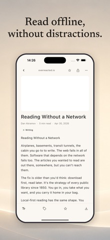 PageVault: Offline Reader screenshot