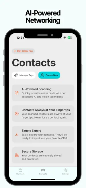 Helix: Digital Business Card screenshot 4