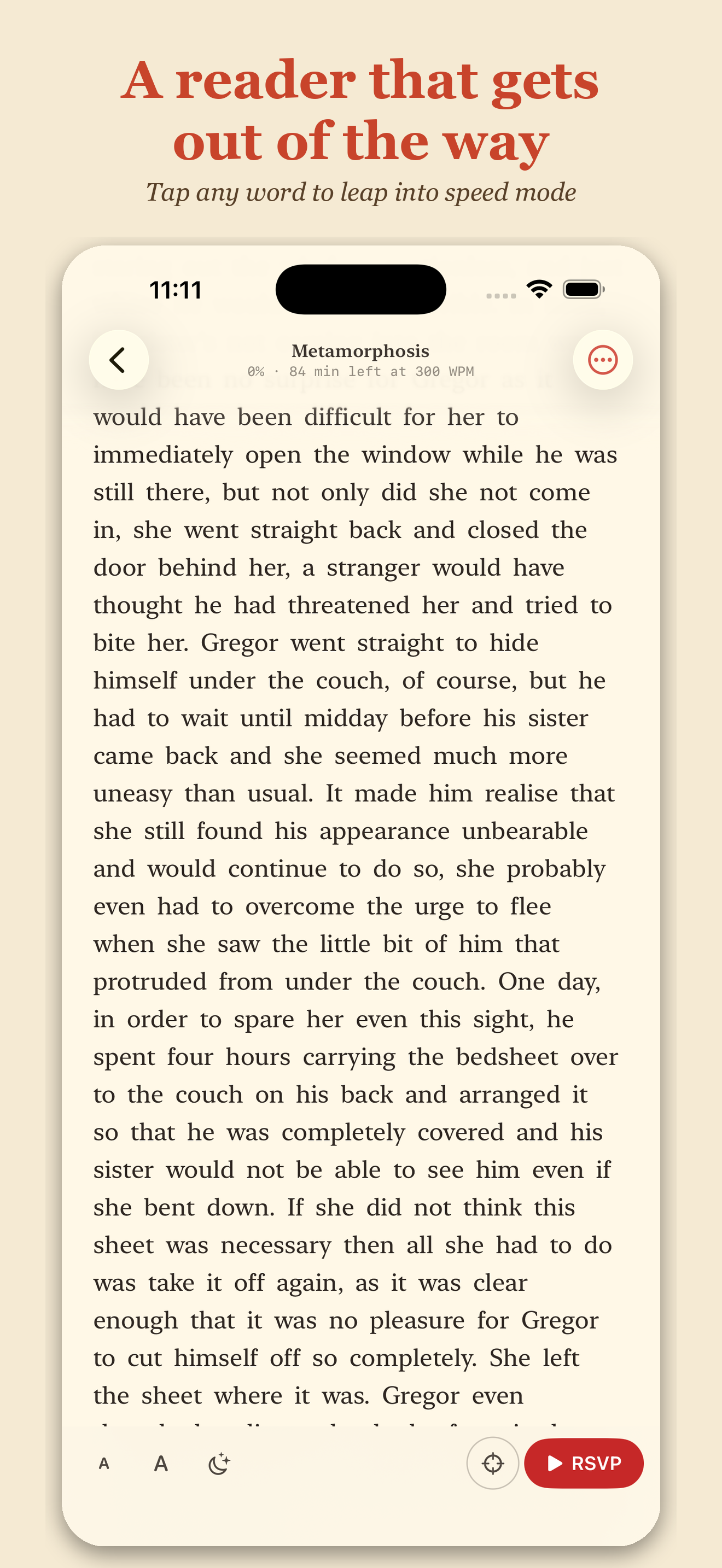 SpeedRead RSVP: books in a day screenshot 5