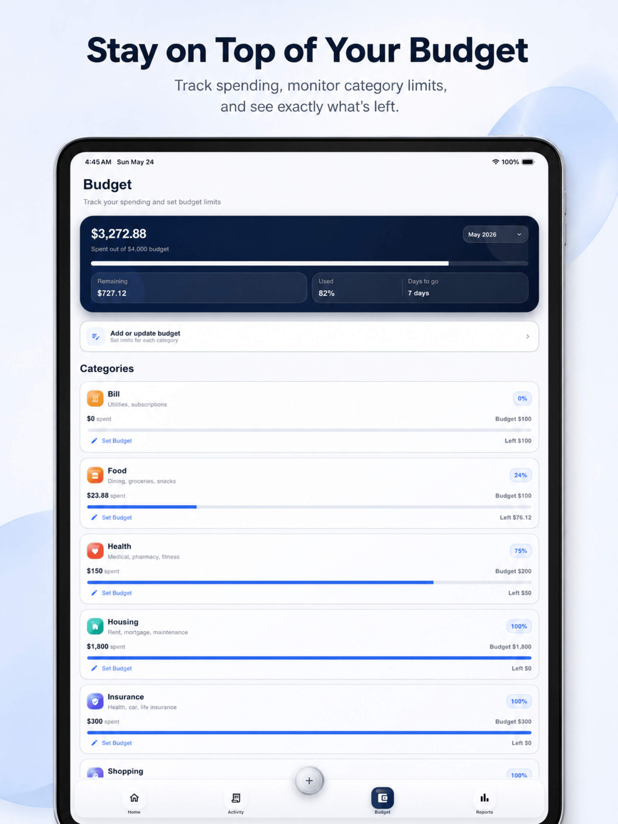 Pocket Saver - Smart Budget