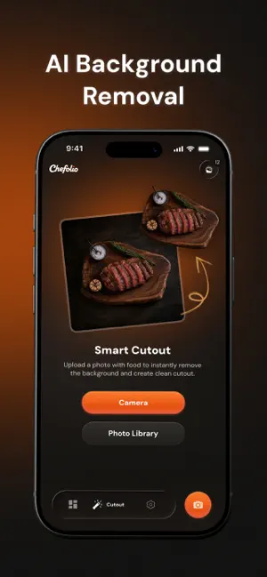 Chefolio: AI Food Photo Editor screenshot 3