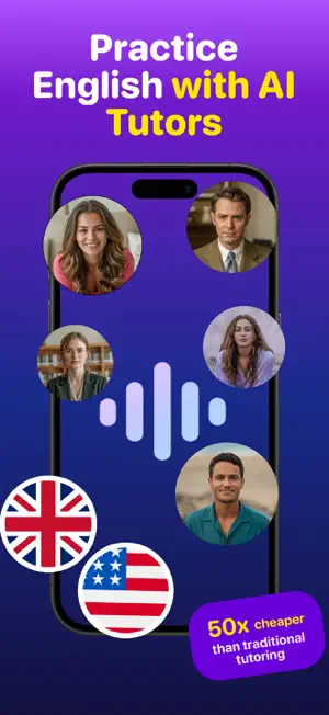 AI Speak English - Practice Me screenshot 1