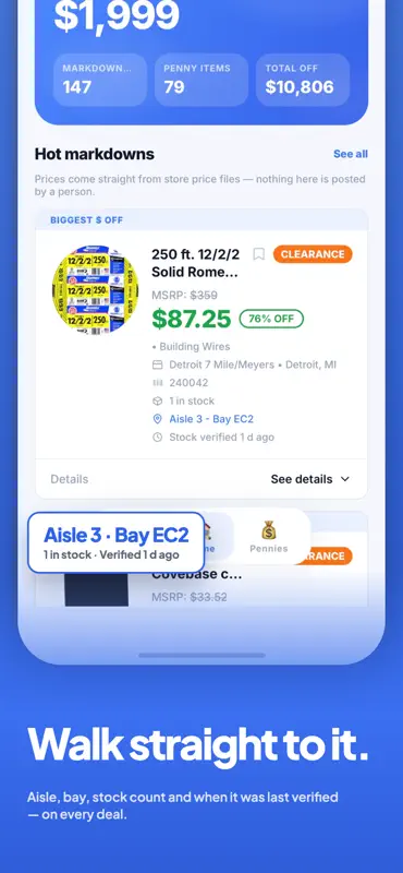 Scavenger: Penny Deal Finder screenshot 4 of 6