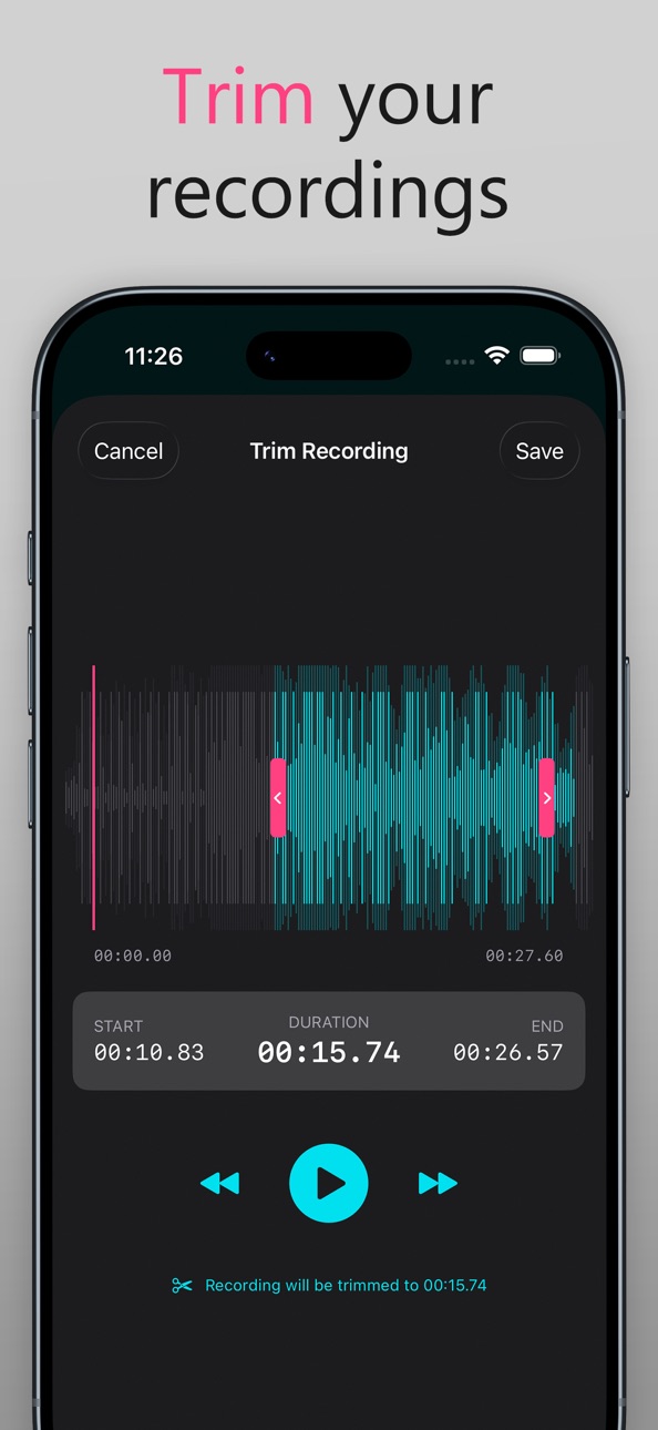 iPhone screenshot