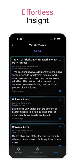 Learning App: Worldly Wisdom Screenshot 6 of 10