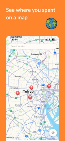 Travel Diary: Budget Tracker screenshot