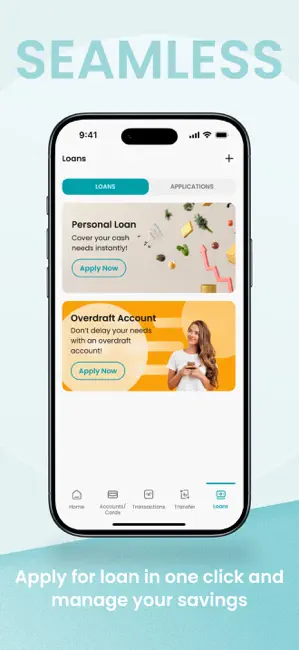 ColendiBank Mobile iPhone screenshot 2