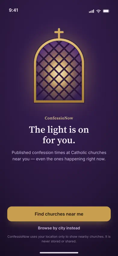 ConfessioNow screenshot 1