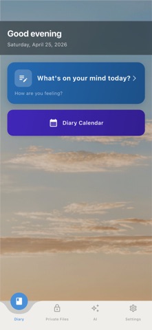 FileAI Diary iPhone screenshot
