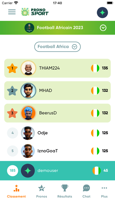 Prono SPORTS Screenshot
