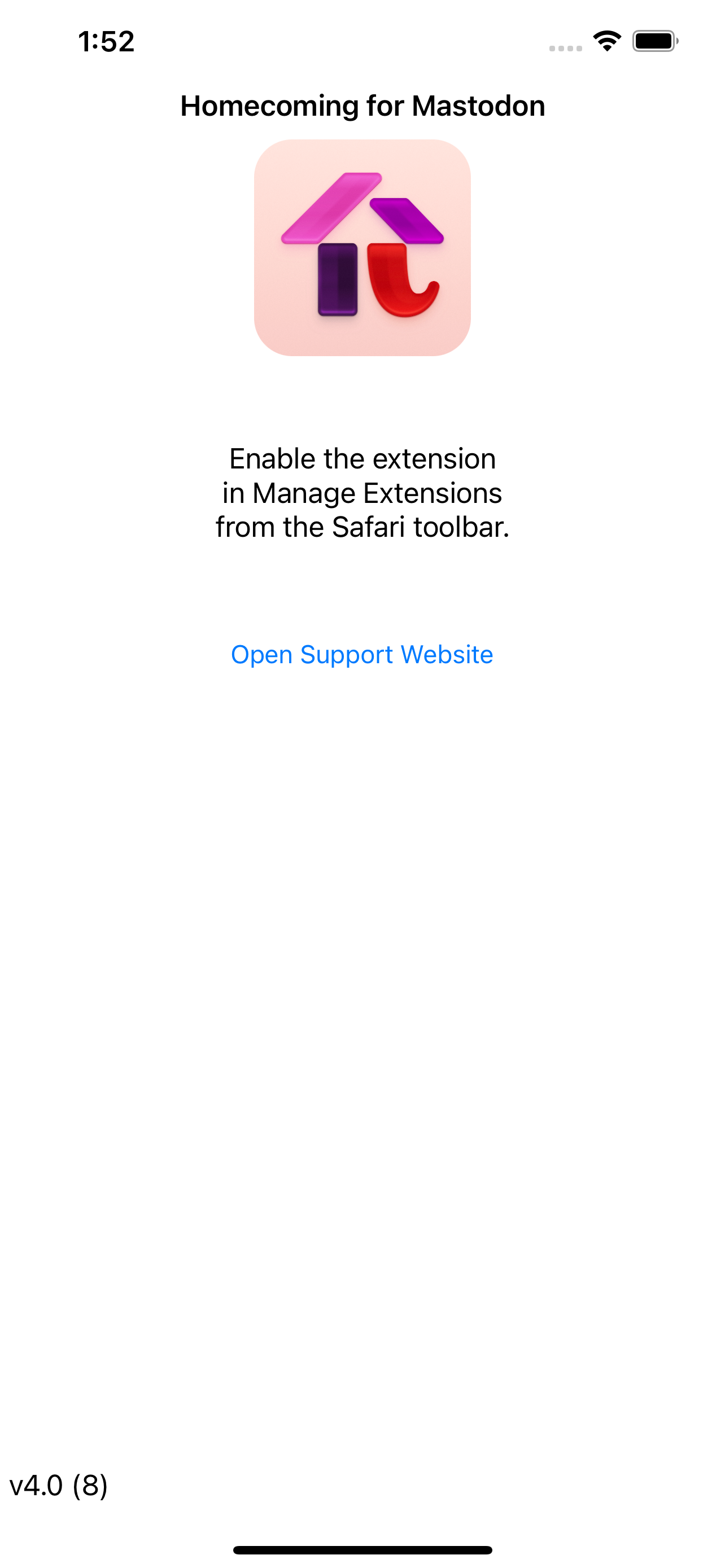 Homecoming for Mastodon