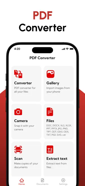 PDF Editor Converter & Scanner screenshot 1