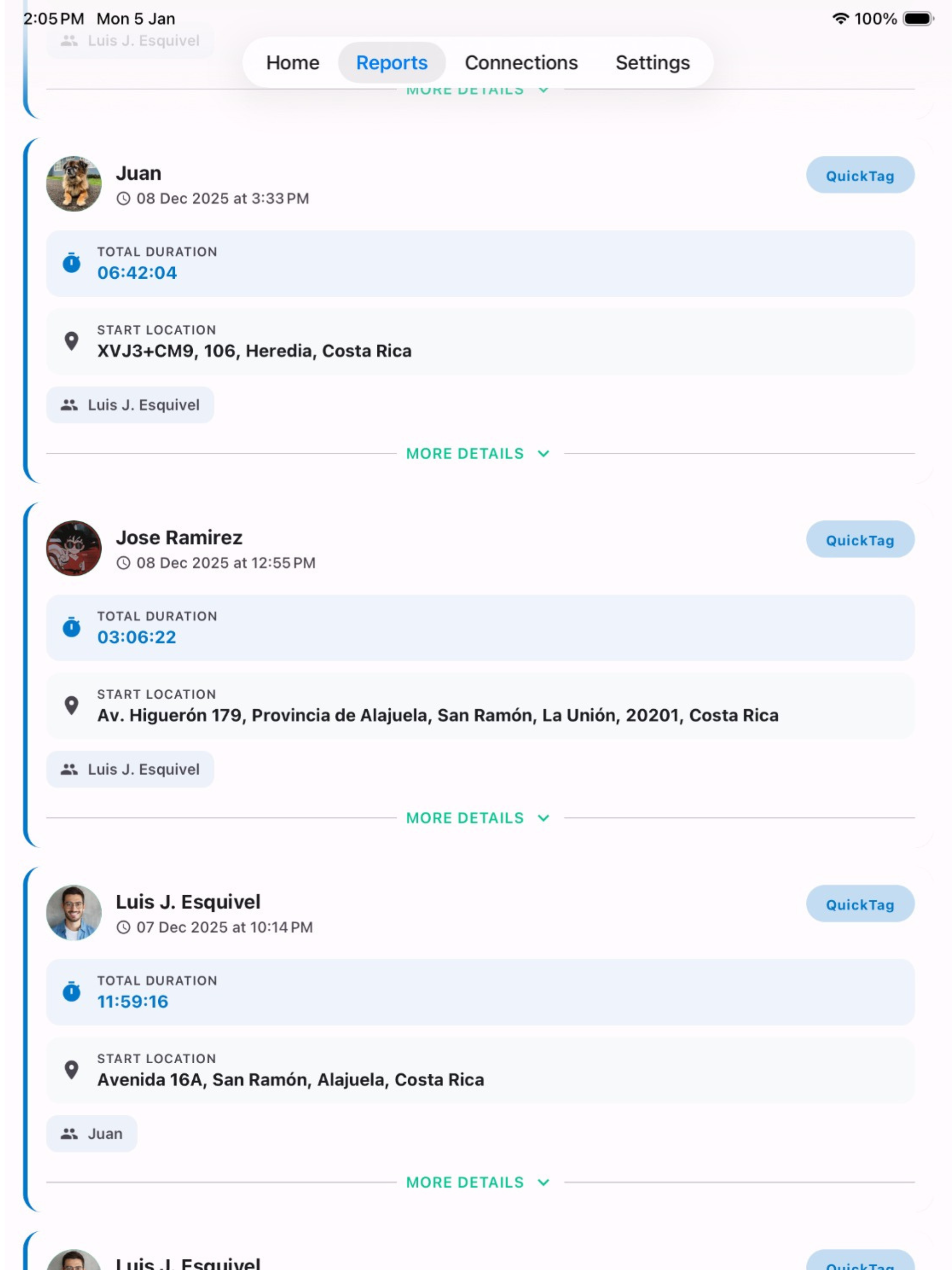 Tagin: Time & Location screenshot 6