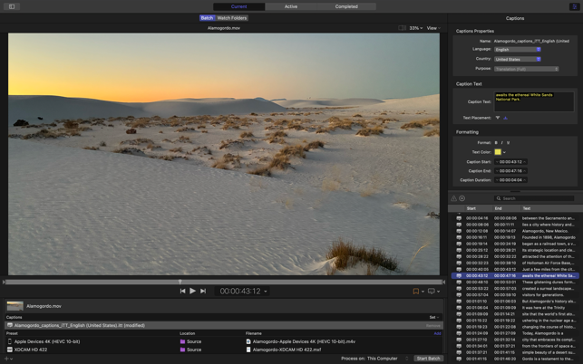 Compressor Screenshot