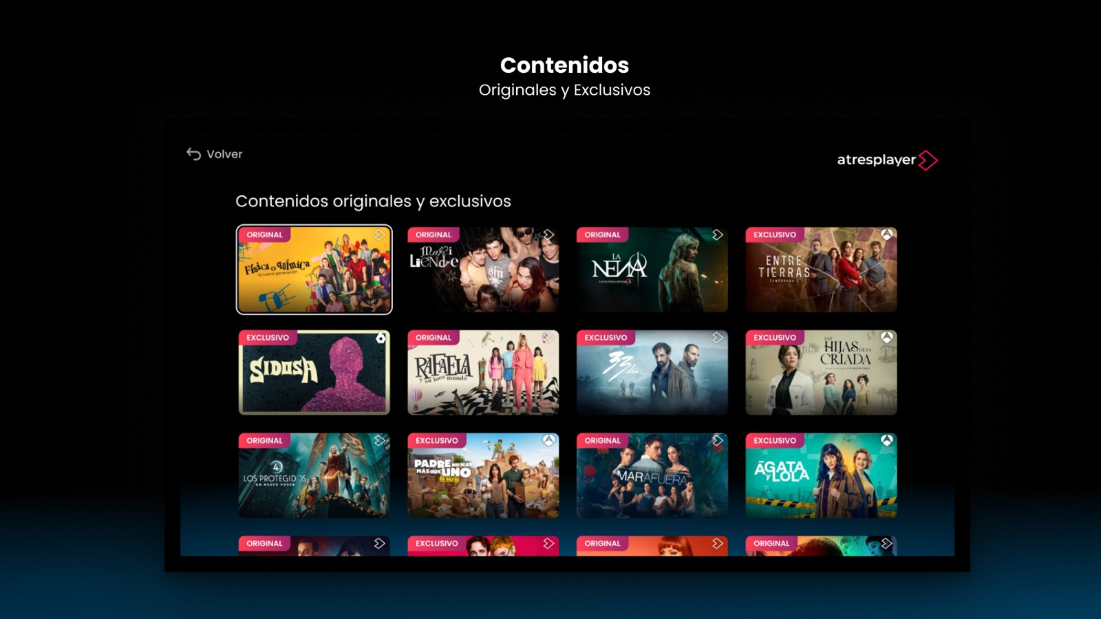 atresplayer・Estrenos de Series apple_tv screenshot 1