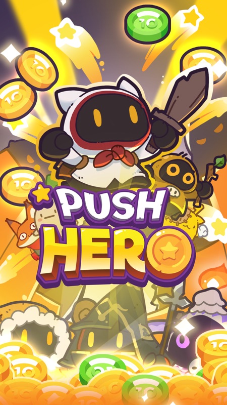 Push Hero: Idle RPG screenshot 1