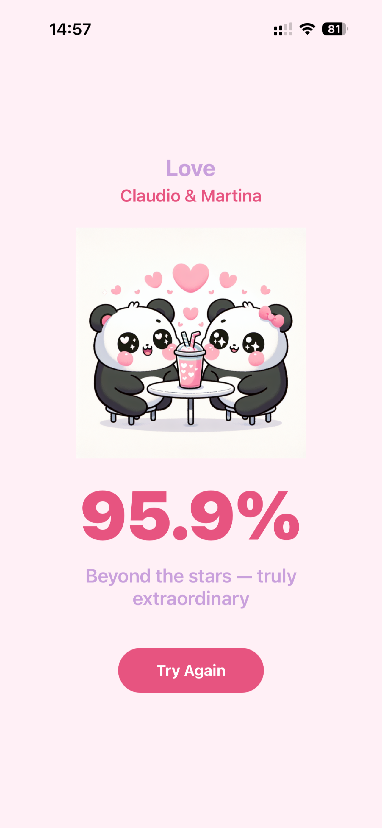 Love Test Kawaii screenshot 4