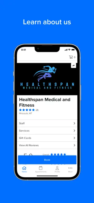 Healthspan Medical and Fitness screenshot 2