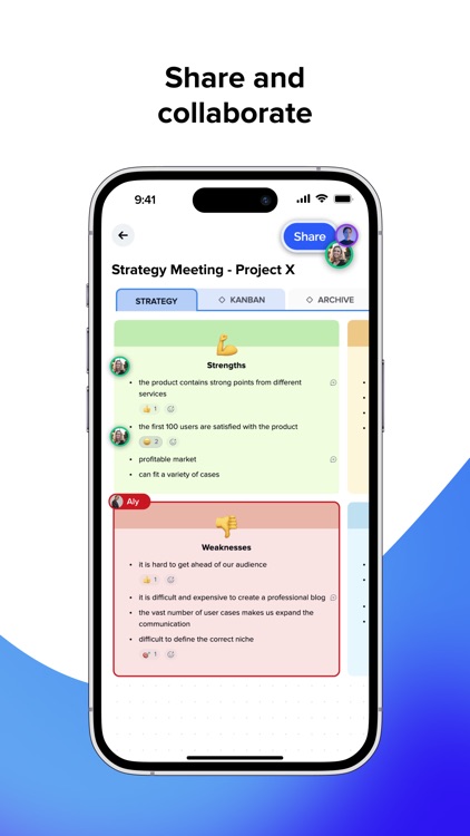 xTiles: notes, tasks, projects screenshot-4