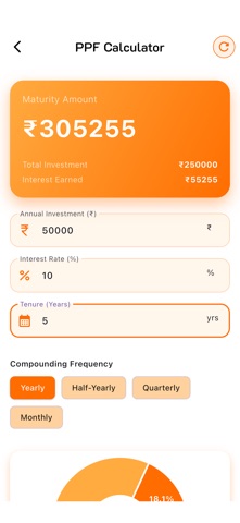 Quick Loan : EMI Calculator screenshot